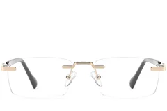 BS2012-4346_Golden_Invisible_Metal_Glasses_front