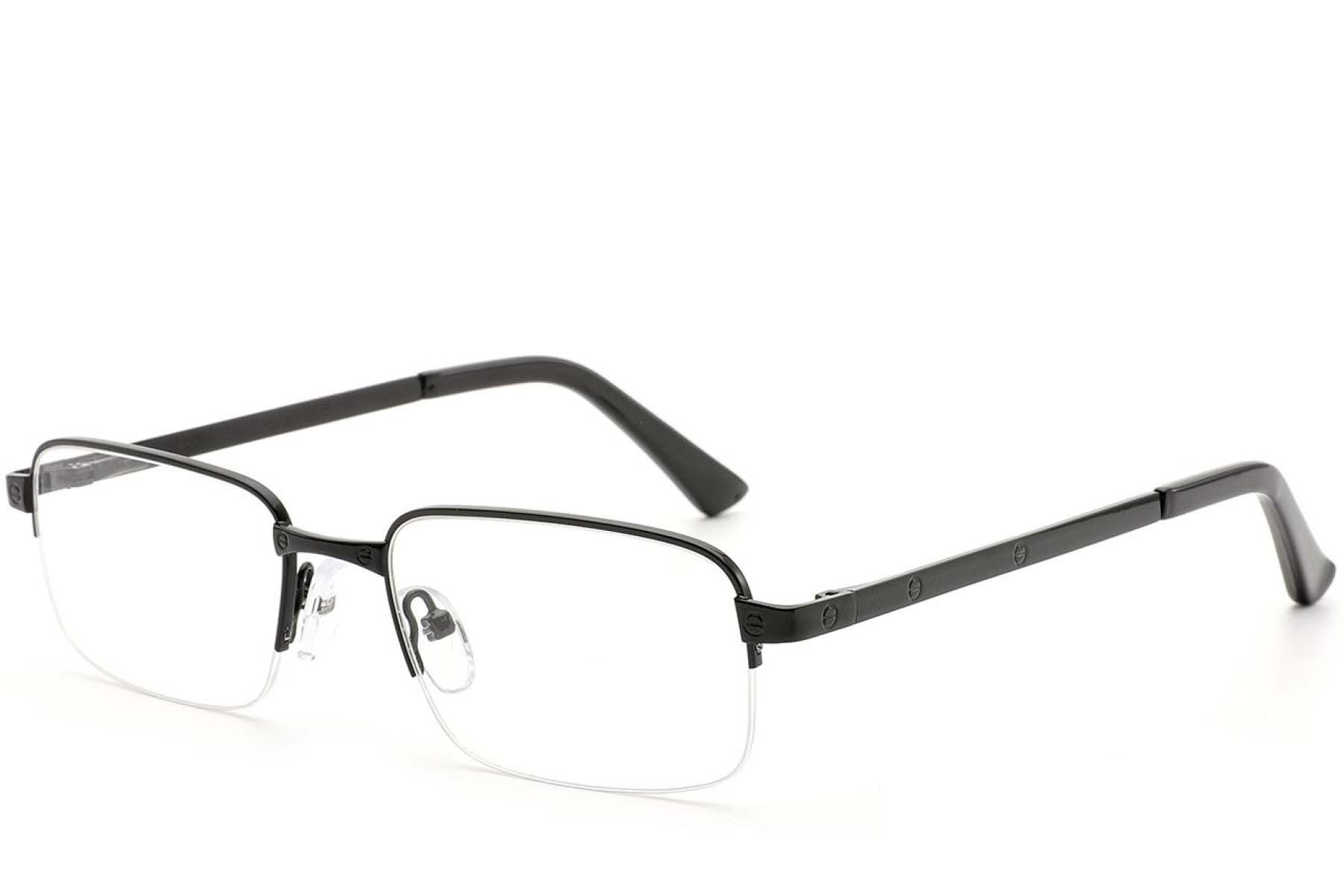 BS2012-4360_Black_Semi-rimless_Metal_Glasses_corner