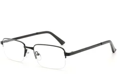 BS2012-4360_Black_Semi-rimless_Metal_Glasses_corner