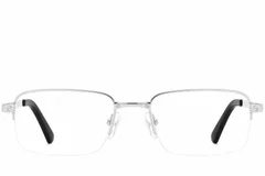 BS2012-4361_Silver_Semi-rimless_Metal_Glasses-front