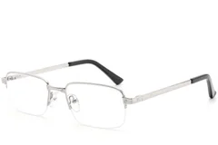BS2012-4361_Silver_Semi-rimless_Metal_Glasses_corner