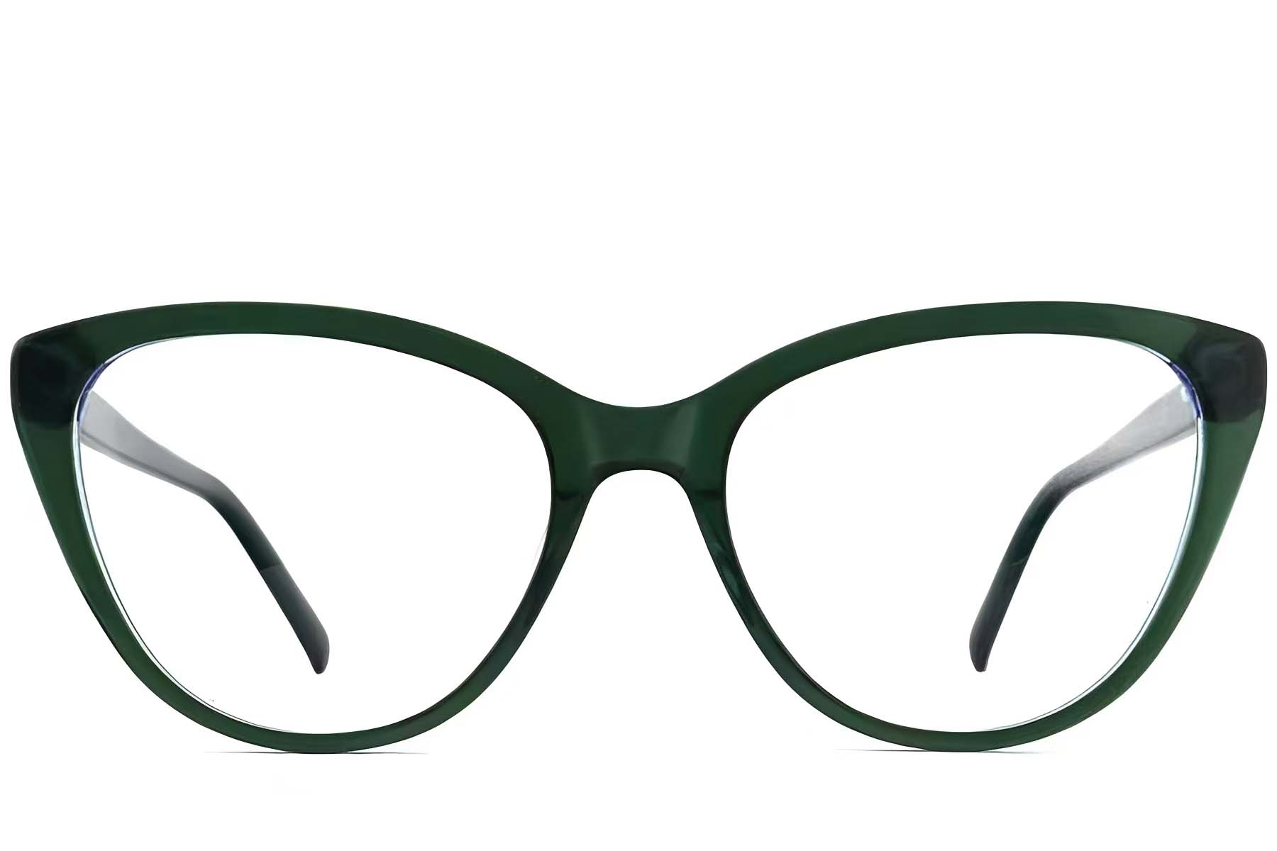BS2012-4399_Green_Butterfly_Acetate_Glasses_front