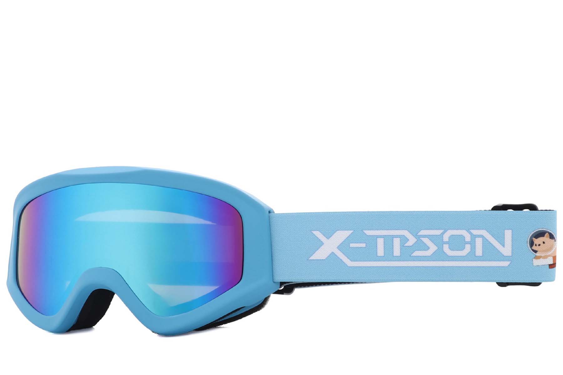 BS2019-0011_Blue_Irregular_Plastic_Kids_Ski_Goggles_corner