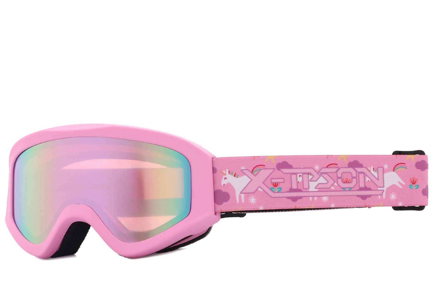 BS2019-0015_Pink_Irregular_Plastic_Kids_Ski_Goggles_corner