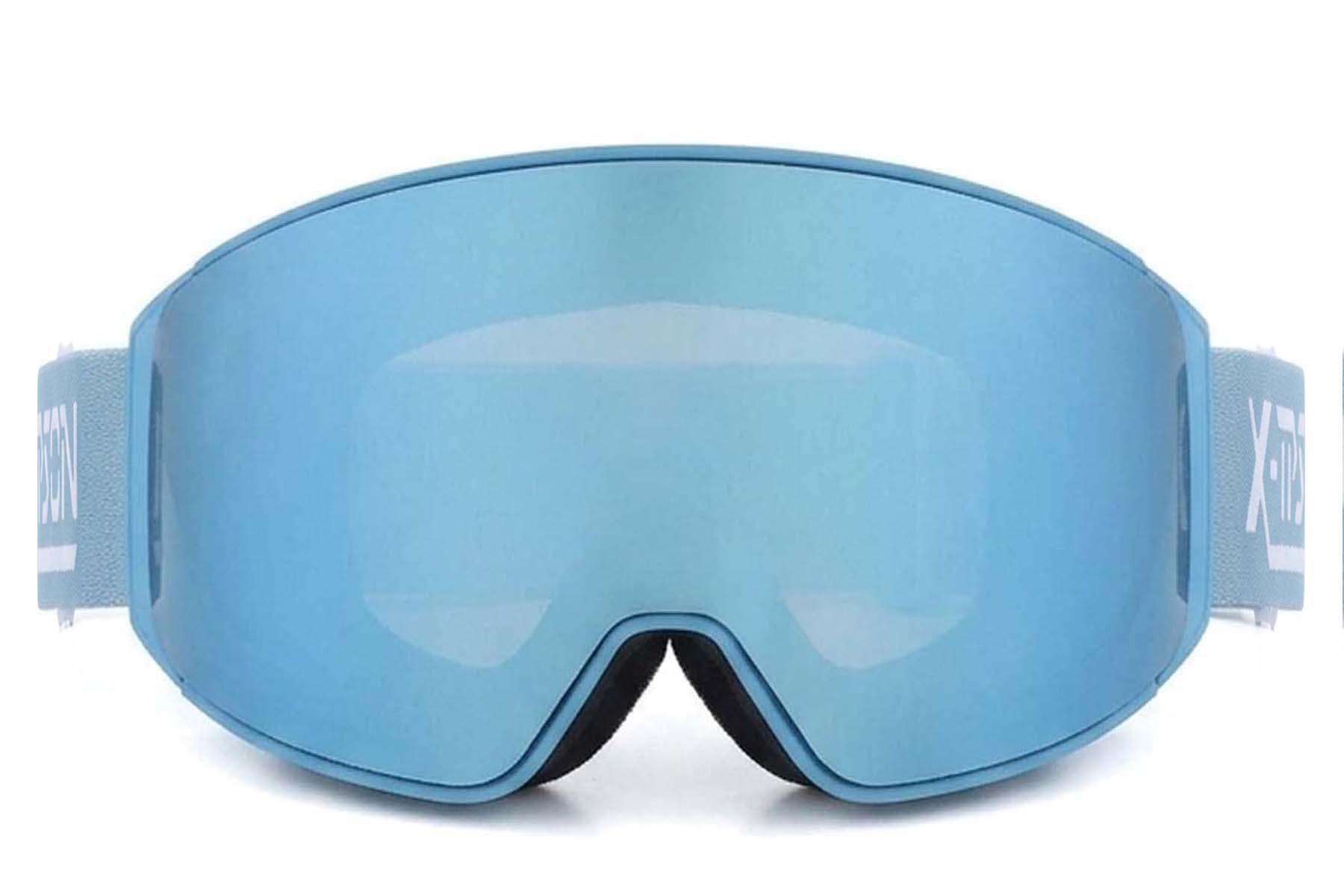 BS2019-0017_Blue_Irregular_Plastic_Ski_Goggles_front