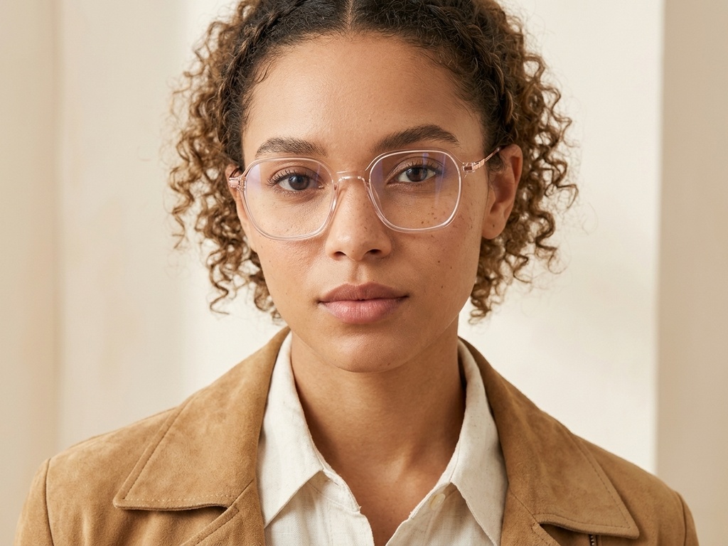 BS218-0509_Orange_Rectangular_TR90_Glasses_corner-tryon_female