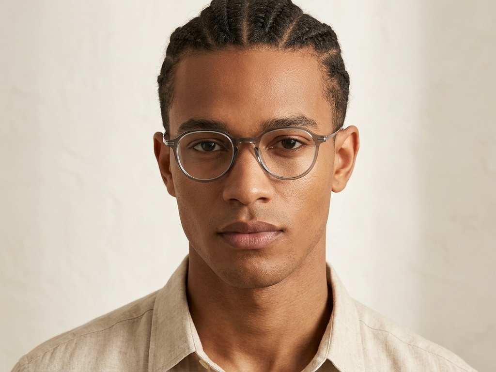 BS218-0514_Green_Oval_TR90_Glasses_corner-tryon_male