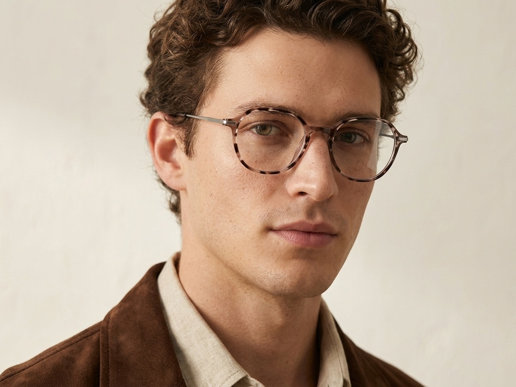 BS218-0517_Brown_Oval_TR90_Glasses_corner-tryon_male