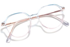 BS218-0518_Blue_Oval_TR90_Glasses_front