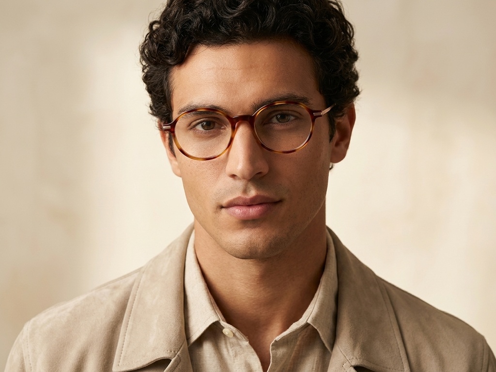 BS218-0524_Tortoiseshell_Oval_TR90_Glasses-tryon_male