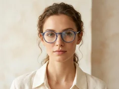 BS218-0525_Blue_Oval_TR90_Glasses_corner-tryon_female