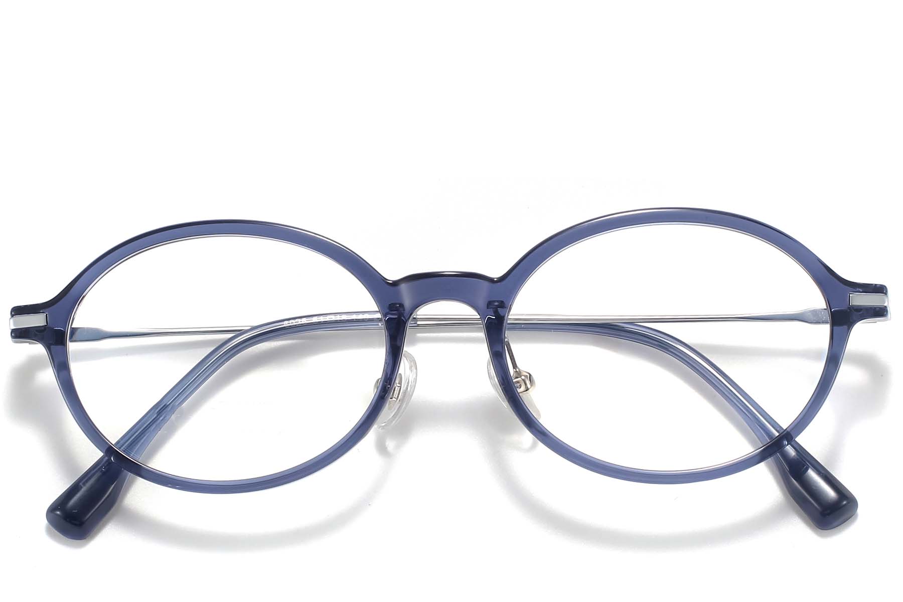 BS218-0525_Blue_Oval_TR90_Glasses_front