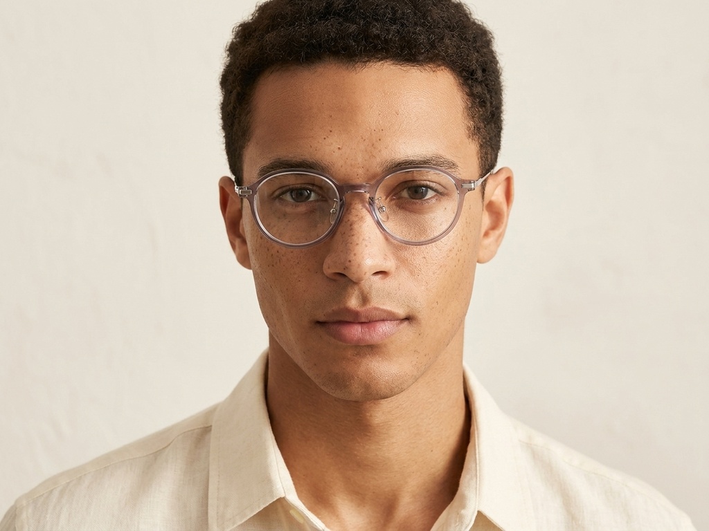 BS218-0526_Purple_Oval_TR90_Glasses_corner-tryon_male
