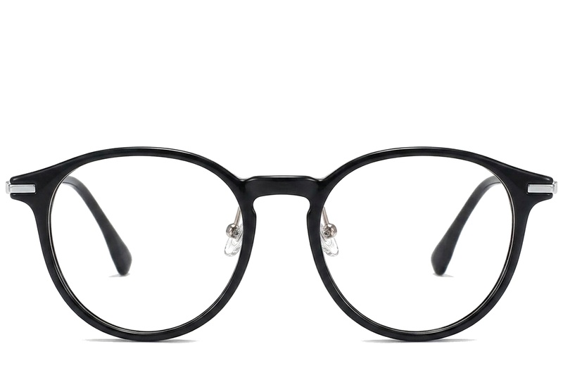 BS218-0528_Black_Oval_TR90_Glasses_corner-front