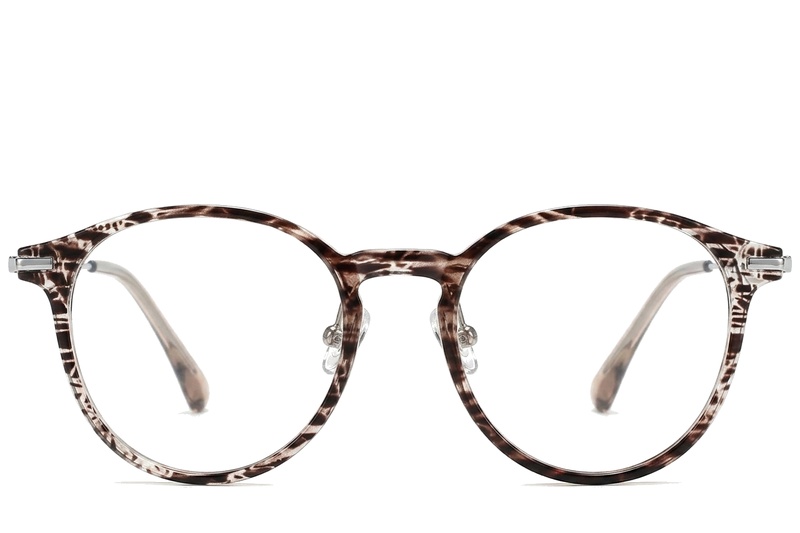 BS218-0529_Brown_Oval_TR90_Glasses_corner-front