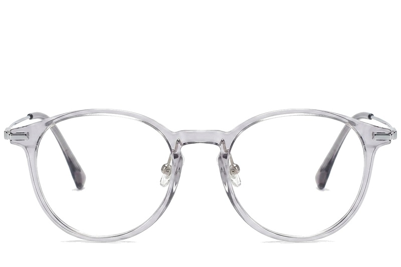 BS218-0531_Grey_Oval_TR90_Glasses_corner-front