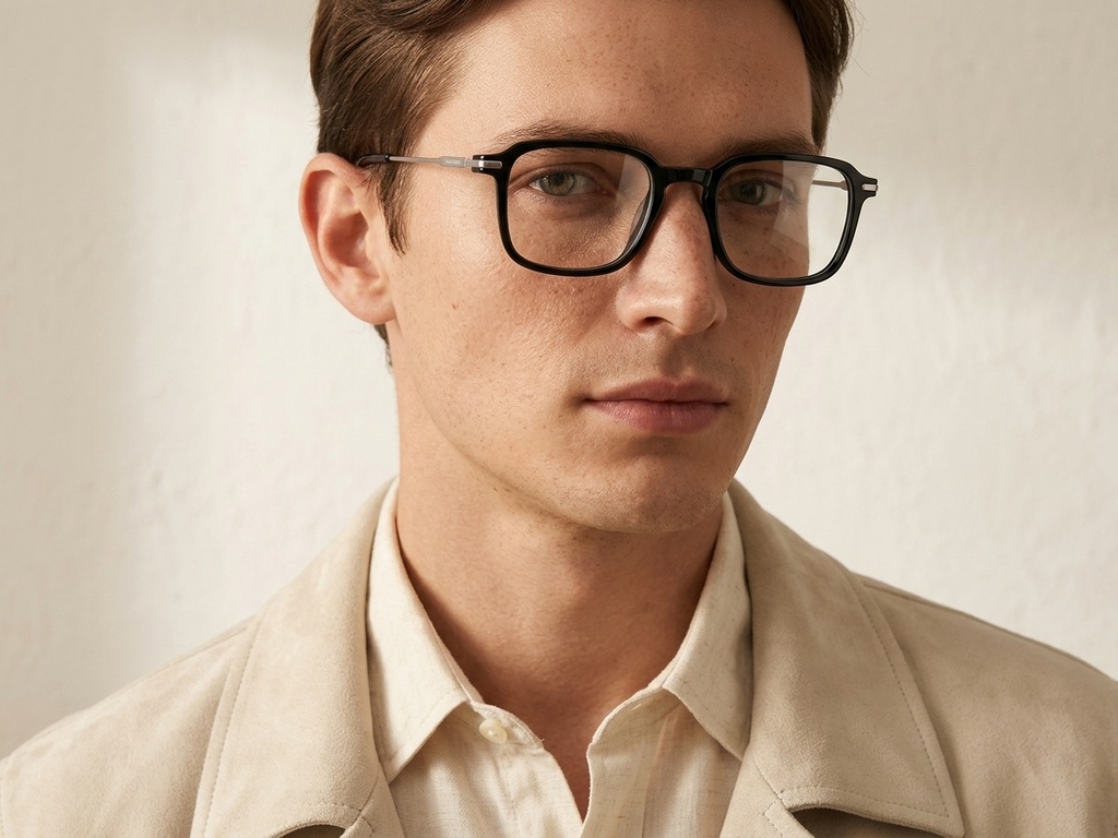 BS218-0535_Black_Rectangular_TR90_Glasses_corner-tryon_male