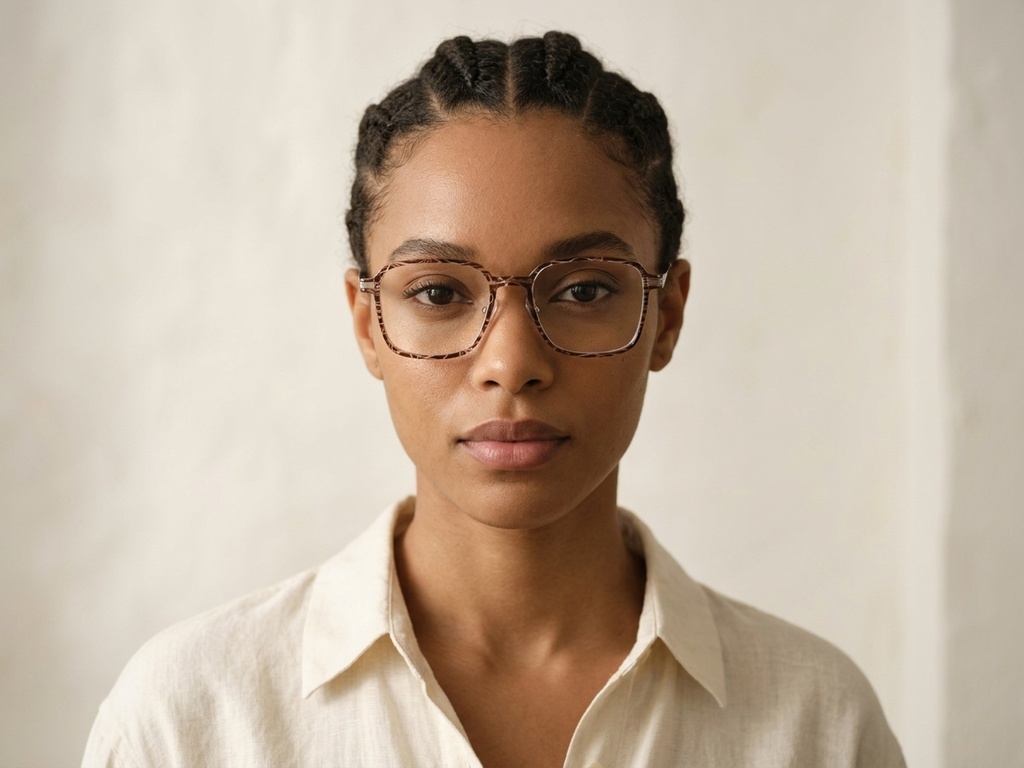 BS218-0536_Brown_Rectangular_TR90_Glasses-tryon_female