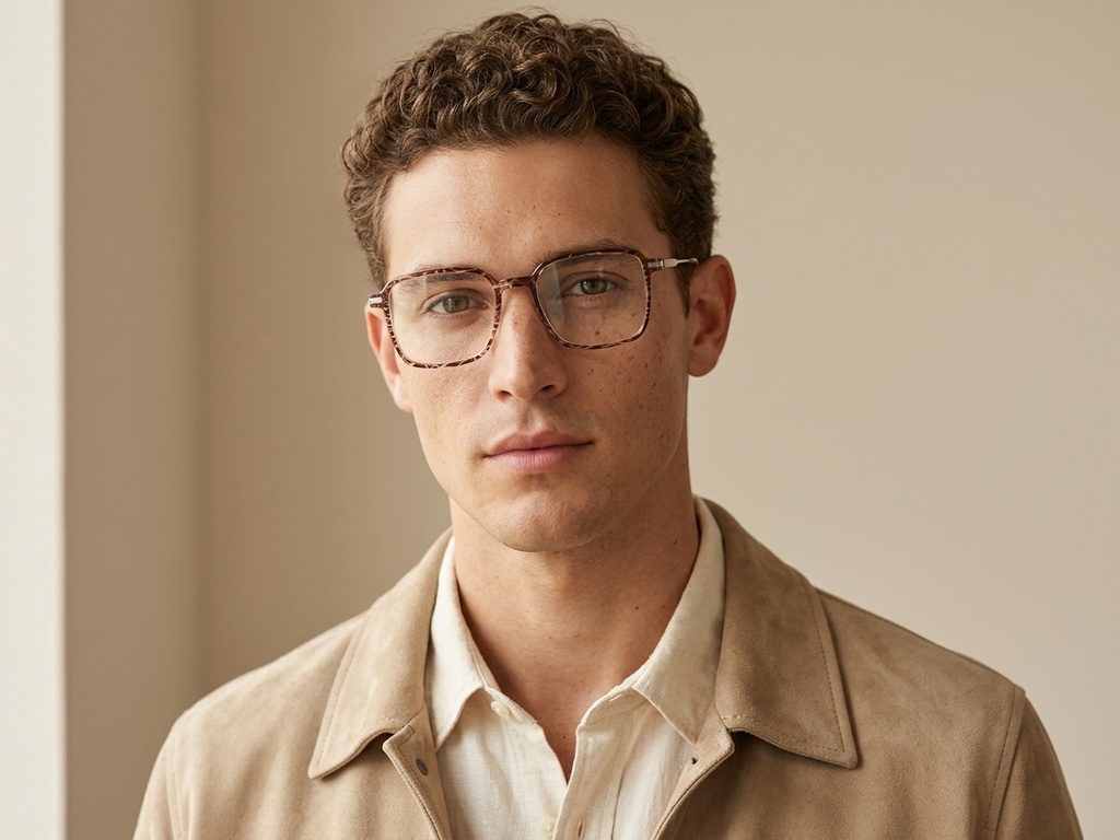 BS218-0536_Brown_Rectangular_TR90_Glasses-tryon_male
