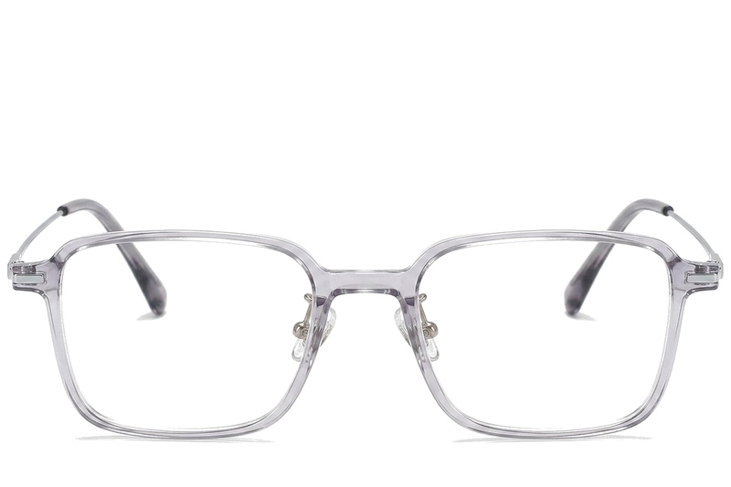 BS218-0538_Grey_Rectangular_TR90_Glasses_corner-front