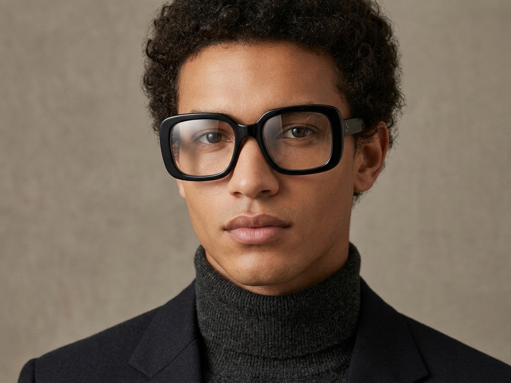 BS218-0553_Black_Rectangular_Acetate_Glasses_corner-tryon_male