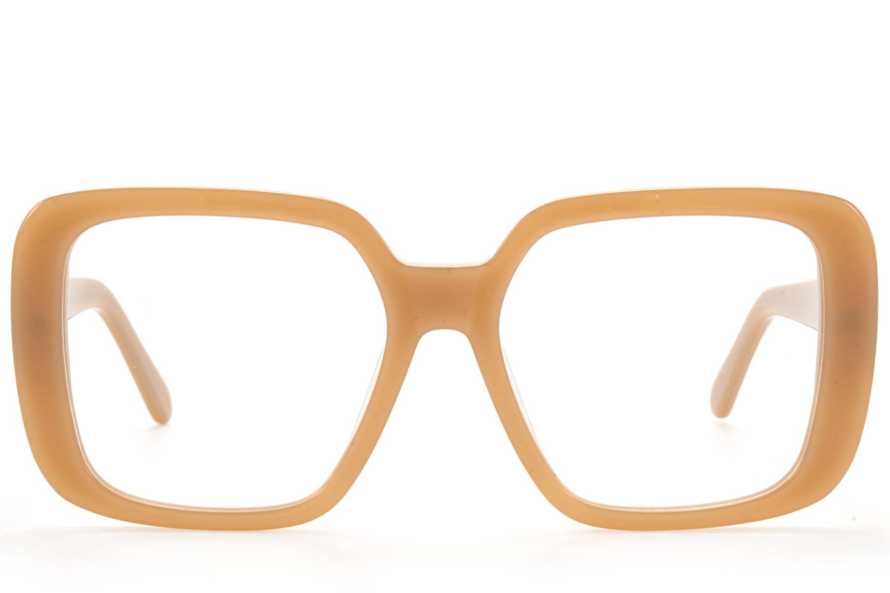 BS218-0556_Brown_Rectangular_Acetate_Glasses_front