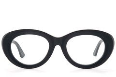 BS218-0567_Black_Oval_Acetate_Glasses_front