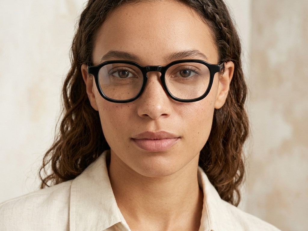 BS218-0568_Black_Oval_Acetate_Glasses_corner-tryon_female