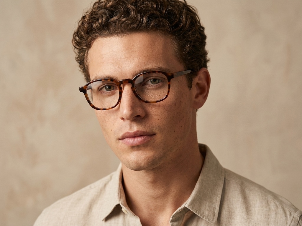 BS218-0570_Tortoiseshell_Oval_Acetate_Glasses-tryon_male