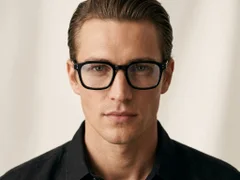 BS218-0593_Black_Rectangular_Acetate_Glasses_corner-tryon_male