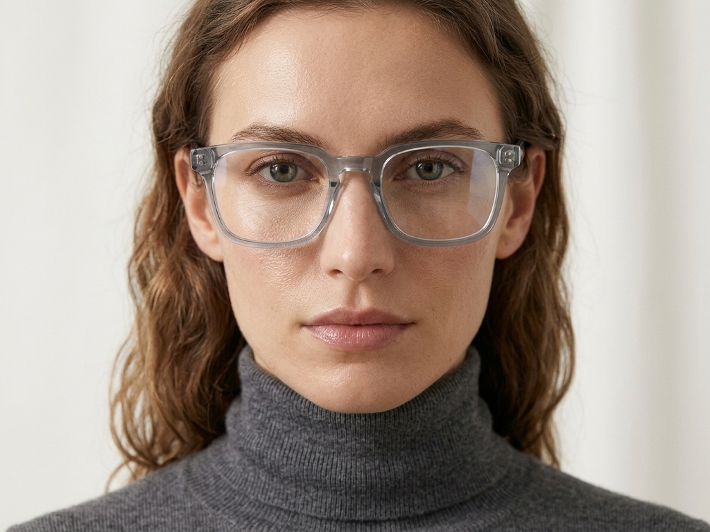 BS218-0596_Grey_Rectangular_Acetate_Glasses_corner-tryon_female
