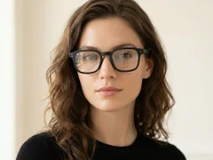 BS218-0597_Black_Rectangular_Acetate_Glasses_corner-tryon_female
