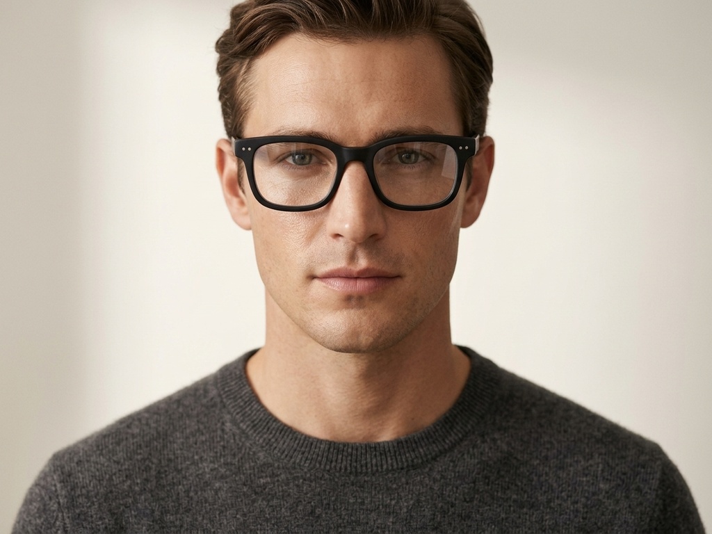 BS218-0612_Black_Rectangular_Acetate_Glasses_corner-tryon_male