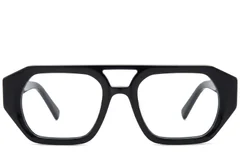 BS218-0613_Black_Aviator_Acetate_Glasses_corner-front