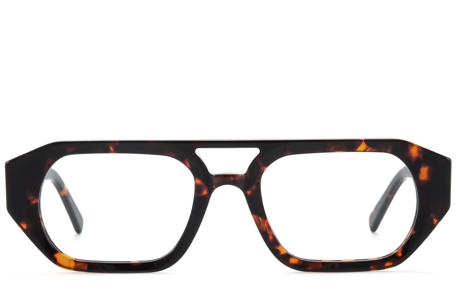 BS218-0615_Tortoiseshell_Aviator_Acetate_Glasses_front