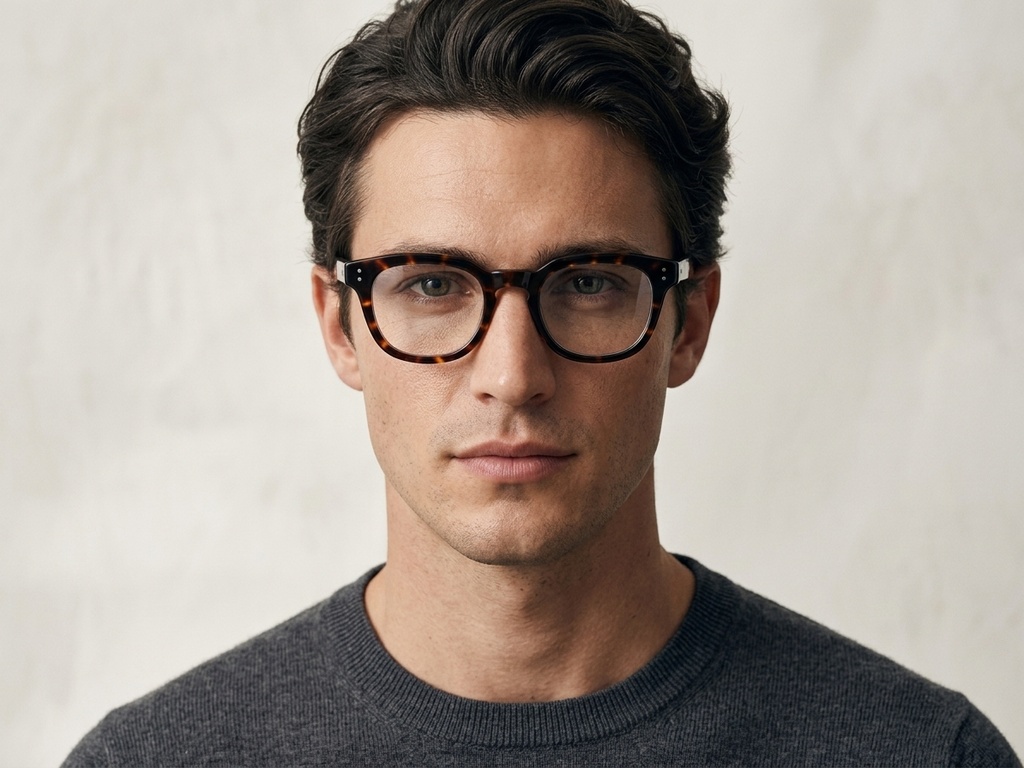 BS218-0619_Tortoiseshell_Oval_Acetate_Glasses_corner-tryon_male