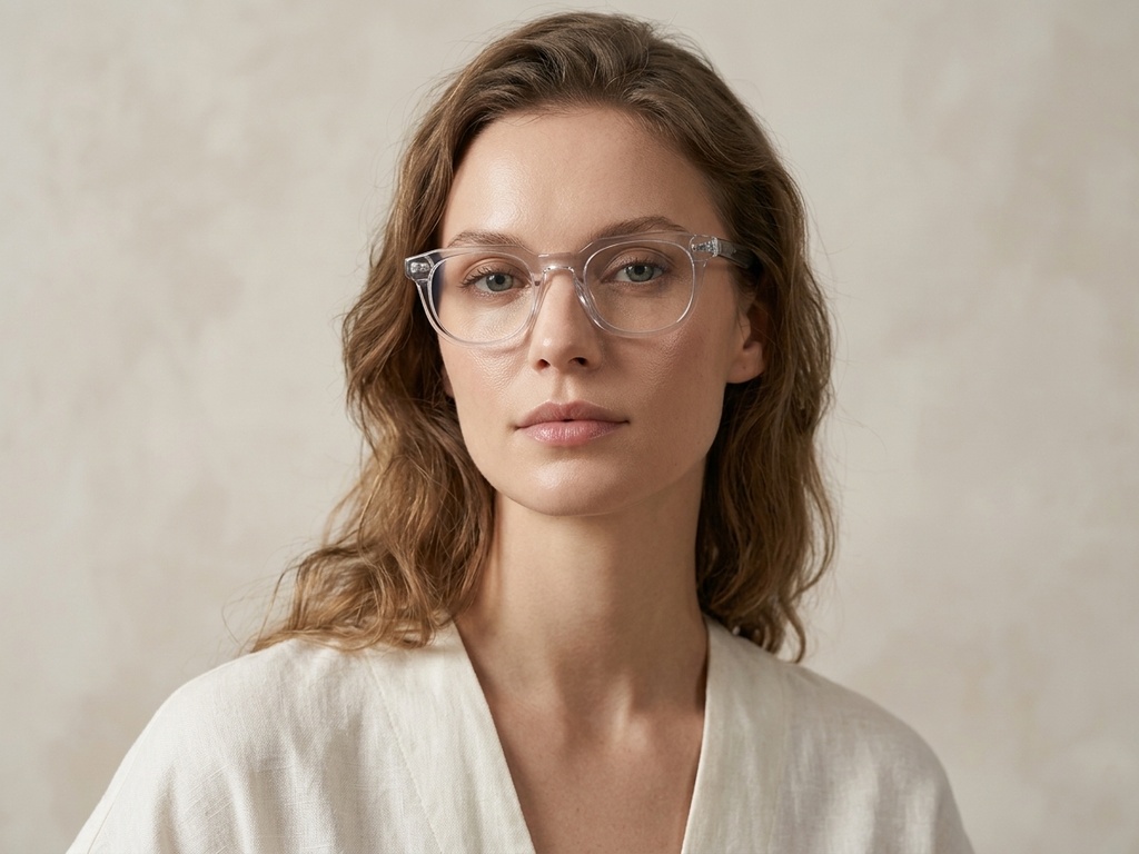BS218-0621_Transparent_Oval_Acetate_Glasses_corner-tryon_female