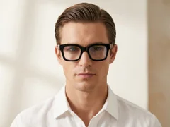 BS218-0624_Black_Rectangular_Acetate_Glasses_corner-tryon_male