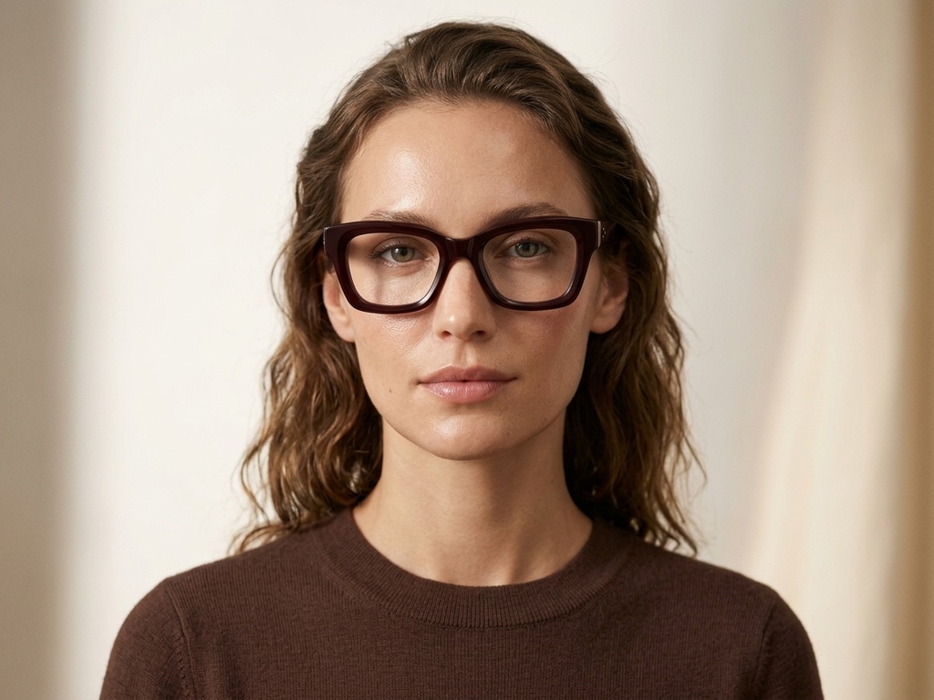 BS218-0626_Red_Rectangular_Acetate_Glasses_corner-tryon_female