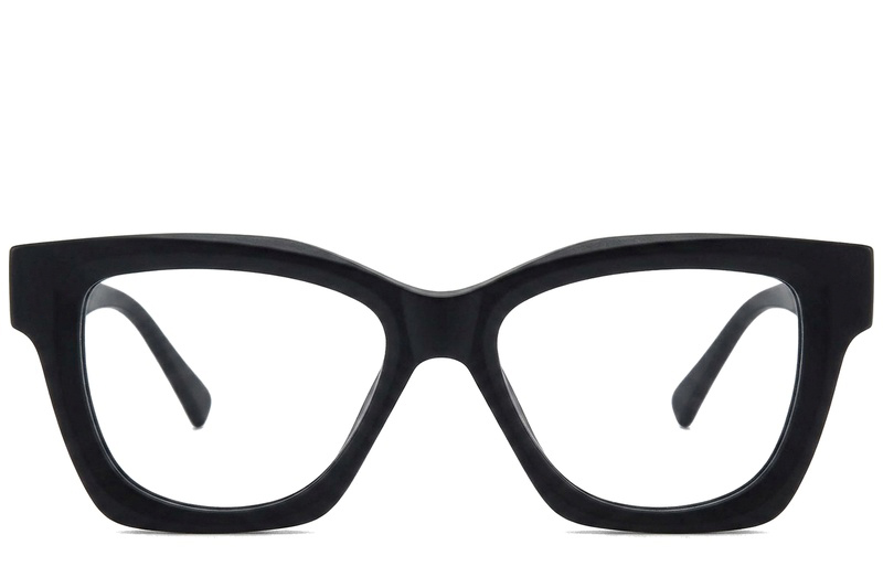 BS218-0627_Black_Rectangular_Acetate_Glasses_corner-front