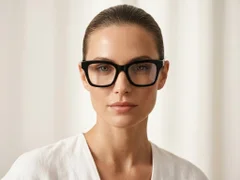 BS218-0627_Black_Rectangular_Acetate_Glasses_corner-tryon-female