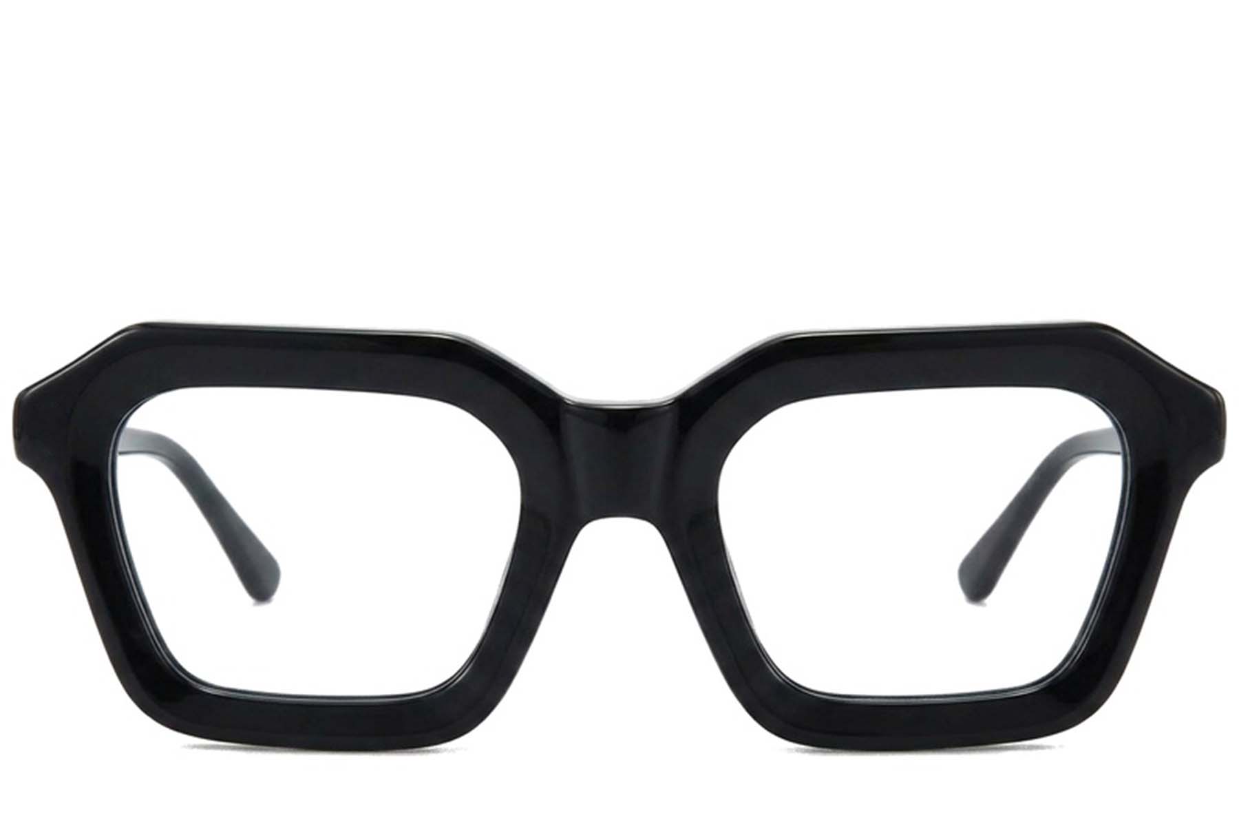 BS218-0628_Black_Rectangular_Acetate_Glasses_corner-front