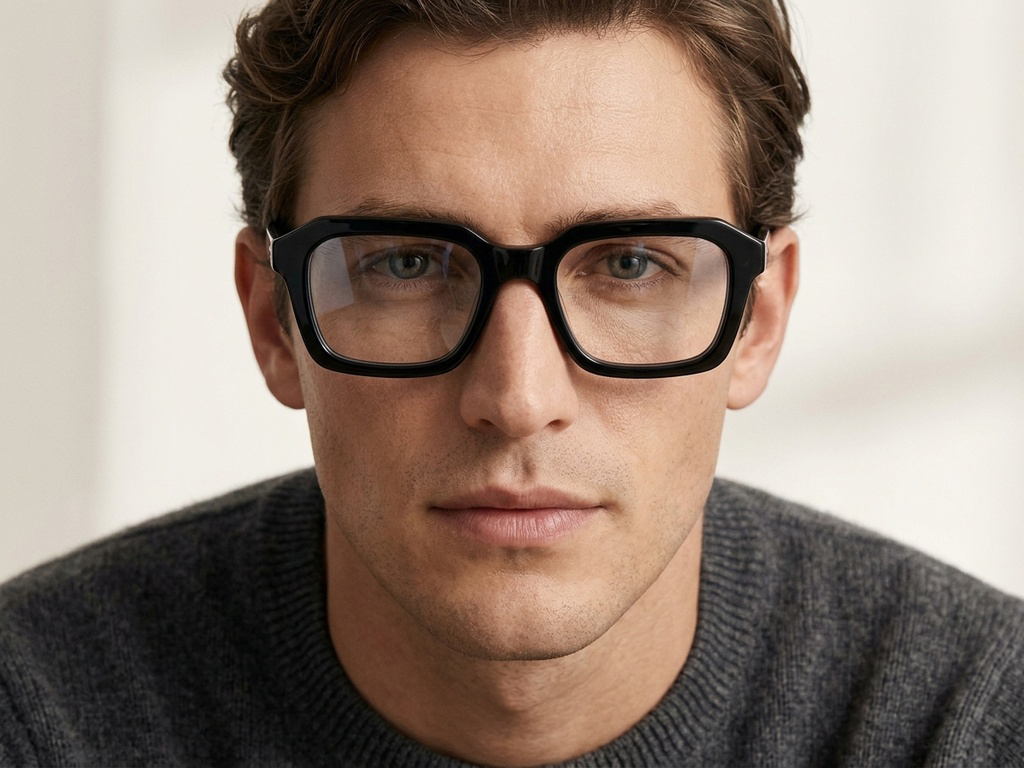 BS218-0628_Black_Rectangular_Acetate_Glasses_corner-tryon_male