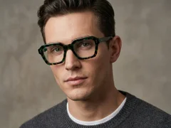 BS218-0630_Pattern_Rectangular_Acetate_Glasses_corner-tryon_male