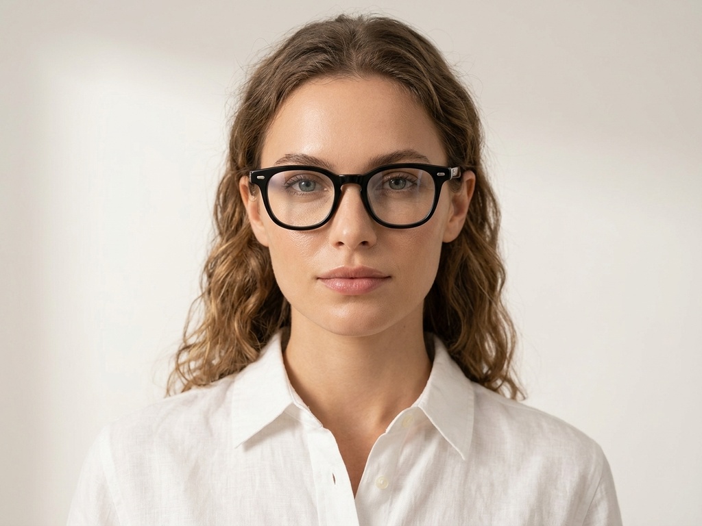BS218-0633_Black_Oval_Acetate_Glasses_corner-tryon_female