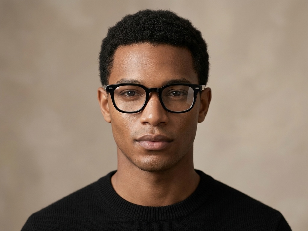 BS218-0633_Black_Oval_Acetate_Glasses_corner-tryon_male