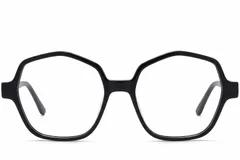 BS218-0658_Black_Geometric_Acetate_Glasses-front