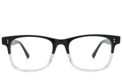 BS218-0673_Black_Rectangular_Acetate_Glasses-front