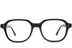 BS218-0675_Black_Rectangular_Acetate_Glasses_front