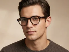 BS218-0682_Tortoiseshell_Oval_Acetate_Glasses-tryon_male